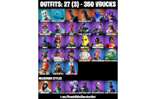 UNIQUE - Jules,  Siona  [27 Skins, 350 Vbucks, 29 Axes, 39 Emotes, 33 Gliders and MORE!]