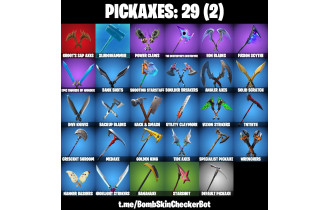 UNIQUE - Jules,  Siona  [27 Skins, 350 Vbucks, 29 Axes, 39 Emotes, 33 Gliders and MORE!]