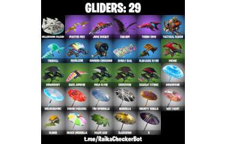 UNIQUE - Calamity,  Rox  [20 Skins, 550 Vbucks, 20 Axes, 30 Emotes, 29 Gliders and MORE!]