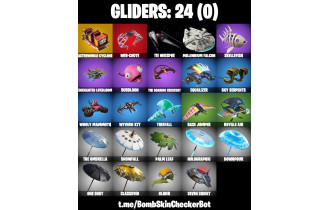 UNIQUE -  Spider Man ,  Cobalt  [15 Skins, 950 Vbucks, 17 Axes, 20 Emotes, 24 Gliders and MORE!]