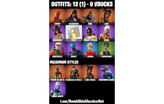 UNIQUE - Laguna,  Luxe  [12 Skins, 16 Axes, 20 Emotes, 14 Gliders and MORE!]