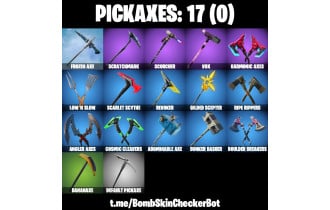 UNIQUE - Lynx,  Powder  [19 Skins, 800 Vbucks, 17 Axes, 33 Emotes,28 Gliders and MORE!]