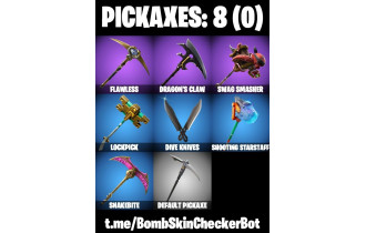 UNIQUE - Luxe,  Peely  [12 Skins, 100 Vbucks, 8 Axes, 24 Emotes, 16 Gliders and MORE!]