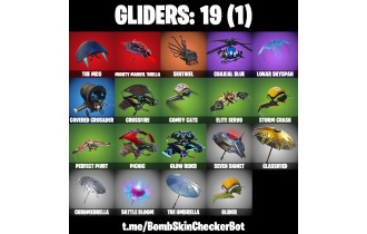 UNIQUE - Blue Striker , Calamity  [11 Skins, 1200 Vbucks, 14 Axes, 18 Emotes, 19 Gliders and MORE!]