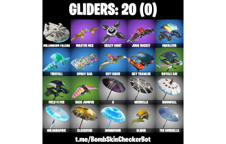 UNIQUE - Tilted Teknique ,  Crystal  [11 Skins, 11 Axes, 30 Emotes,  20 Gliders and MORE!]