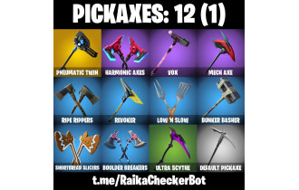 UNIQUE - Carbon Commando,  Trilogy  [12 Skins, 100 Vbucks, 12 Axes, 22 Emotes, 15 Gliders and MORE!]