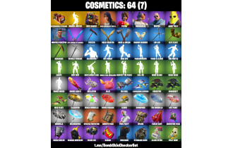 UNIQUE - Brutus,  Agent Peely  [6 Skins, 9 Axes, 14 Emotes, 17 Gliders and MORE!]