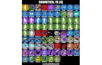 UNIQUE - Kiss the Cup, Lt. Evergreen [2 Skins, 14 Axes, 23 Emotes, 21 Gliders and MORE!]