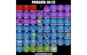 UNIQUE - The Reaper, Take The L [59 Skins, 400 Vbucks, 54 Axes, 71 Emotes, 73 Gliders and MORE!]