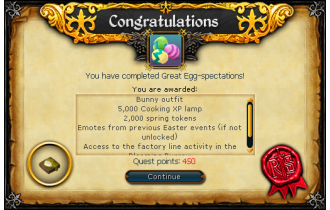 Great Egg-Spectations [RS3 Service]