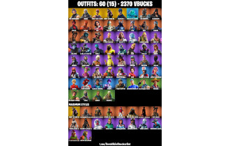 UNIQUE - OG STW, Rogue Agent  [60 Skins, 2370 Vbucks, 43 Axes, 61 Emotes, 50 Gliders and MORE!]