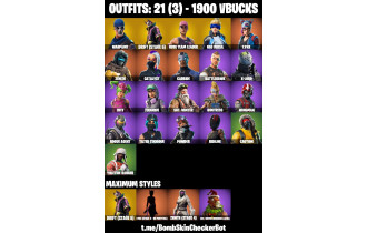 UNIQUE - OG STW, Mako  [21 Skins, 1900 Vbucks, 21 Axes, 35 Emotes, 31 Gliders and MORE!]