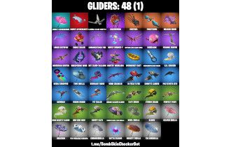 UNIQUE - Star Wand,  Spider Gwen  [30 Skins, 350 Vbucks, 43 Axes, 38 Emotes, 48 Gliders and MORE!]