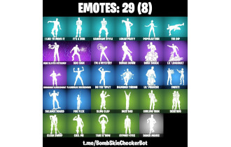 UNIQUE - Crystal, Veronika  [33 Skins, 150 Vbucks, 35 Axes, 29 Emotes, 35 Gliders and MORE!]