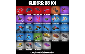 UNIQUE - Spider Man,  [20 Skins, 1250 Vbucks, 22 Axes, 19 Emotes, 28 Gliders and MORE!]