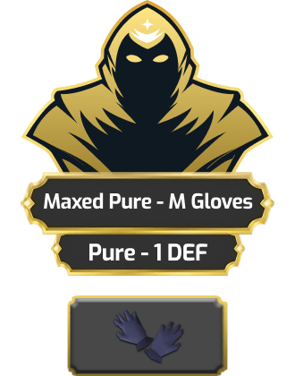 Maxed Pure - M Gloves [Pure - 1 DEF]