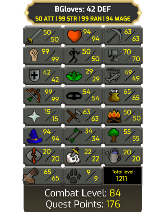 BGloves: 42 DEF [Pure - Zerker]