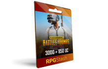 PUBG [3000 + Free 850 UC]