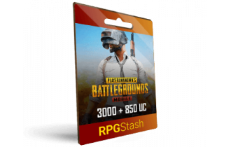 PUBG [3000 + Free 850 UC]