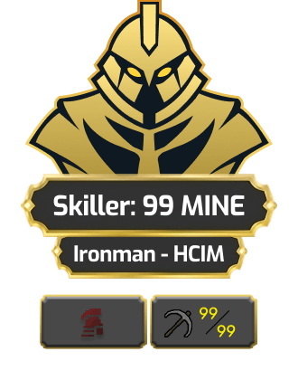 Skiller: 99 MINE [Ironman - HCIM]