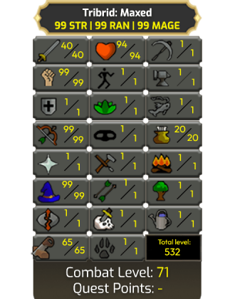 Tribrid: Maxed [Pure - 1 DEF]