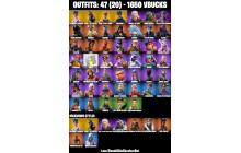 UNIQUE - OG Ghoul Trooper ,  OG STW  [47 Skins, 1650 Vbucks, 29 Axes, 42 Emotes 34 Gliders and MORE!]