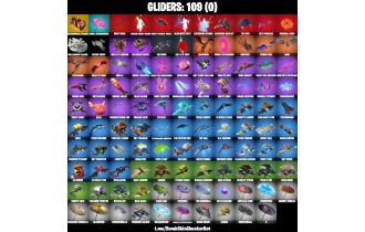 UNIQUE -  The Paradigm , OG STW [126 Skins, 490 Vbucks, 118 Axes, 154 Emotes, 109 Gliders and MORE!]