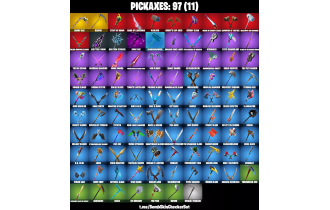 UNIQUE - Midas (Fully Golden) ,  Candy Axe  [101 Skins, 450 Vbucks, 97 Axes, 59 Emotes, 82 Gliders and MORE!]