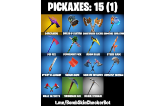 UNIQUE - Dark Vertex,  [10 Skins, 15 Axes, 12 Emotes, 13 Gliders and MORE!]