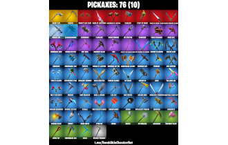 UNIQUE - Demogorgon, Candy Axe [118 Skins, 1550 Vbucks, 76 Axes, 118 Emotes, 75 Gliders and MORE!]