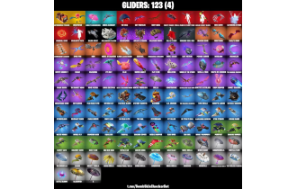 UNIQUE - Midas (Fully Golden), Leviathan Axe [122 Skins, 650 Vbucks, 129 Axes, 125 Emotes, 123 Gliders and MORE!]