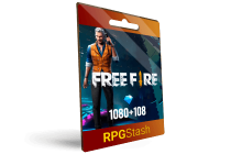 FreeFire [1080 + Bonus 108 Diamonds]