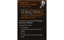 Aspect of Ancestral Echoes [Max Roll]