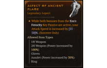 Aspect of Ancient Flame [Max Roll]