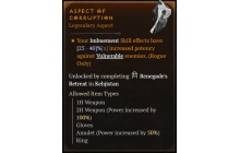 Aspect of Corruption [Max Roll]