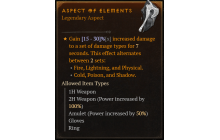 Aspect of Elements [Max Roll]