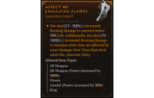 Aspect of Engulfing Flames [Max Roll]