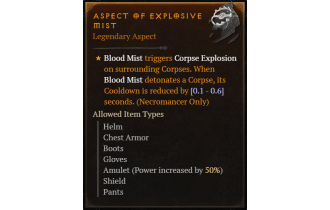 Aspect of Explosive Mist [Max Roll]