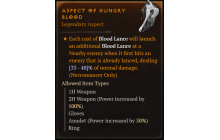 Aspect of Hungry Blood [Max Roll]