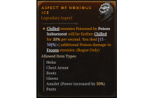 Aspect of Noxious Ice [Max Roll]