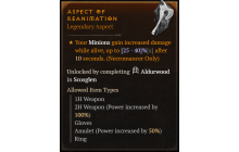 Aspect of Reanimation [Max Roll]