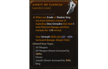 Aspect of Surprise [Max Roll]