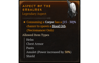 Aspect of the Embalmer [Max Roll]