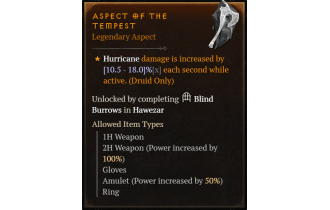 Aspect of the Tempest [Max Roll]