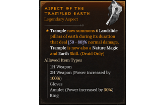 Aspect of the Trampled Earth [Max Roll]