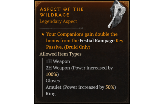 Aspect of the Wildrage [Max Roll]