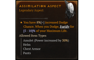 Assimilation Aspect [Max Roll]