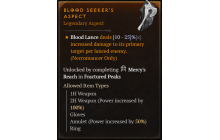 Blood Seeker's Aspect [Max Roll]