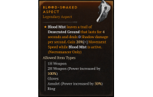 Blood-Soaked Aspect [Max Roll]