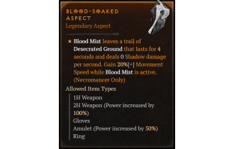 Blood-Soaked Aspect [Max Roll]